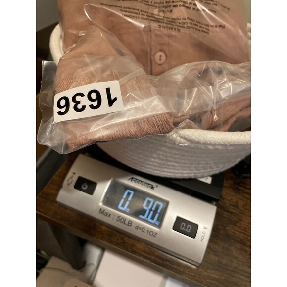 Parachute Extra Small 100% Linen Henley Shirt Clay Linen Sleep Tunic Shirt - Picture 7 of 7